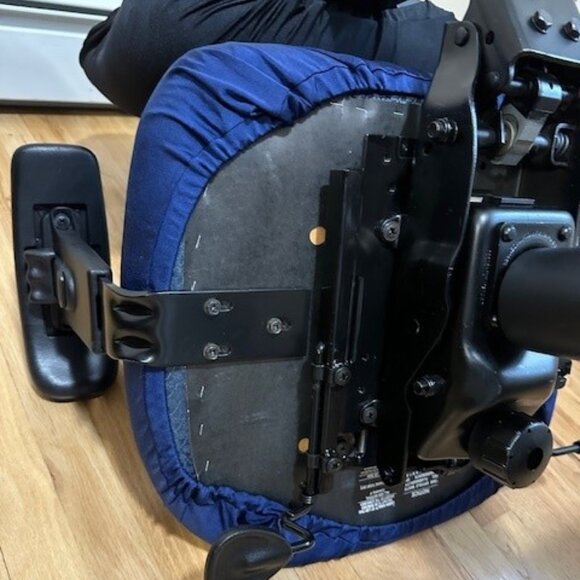 Office Chair Cover, Removable, Washable, Slipcover, Protector, Seat Cover, BLACK - Picture 5 of 11